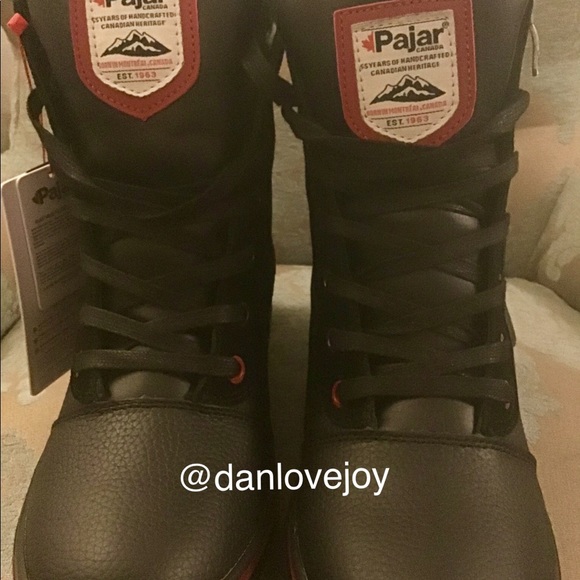 pajar tour fleece lined waterproof boot